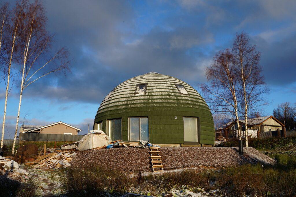 Michigan wows market with concrete dome house listing